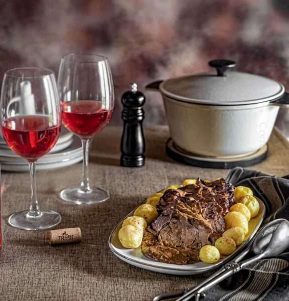 Roasted Beef Brisket in red wine Torri Cantine Store